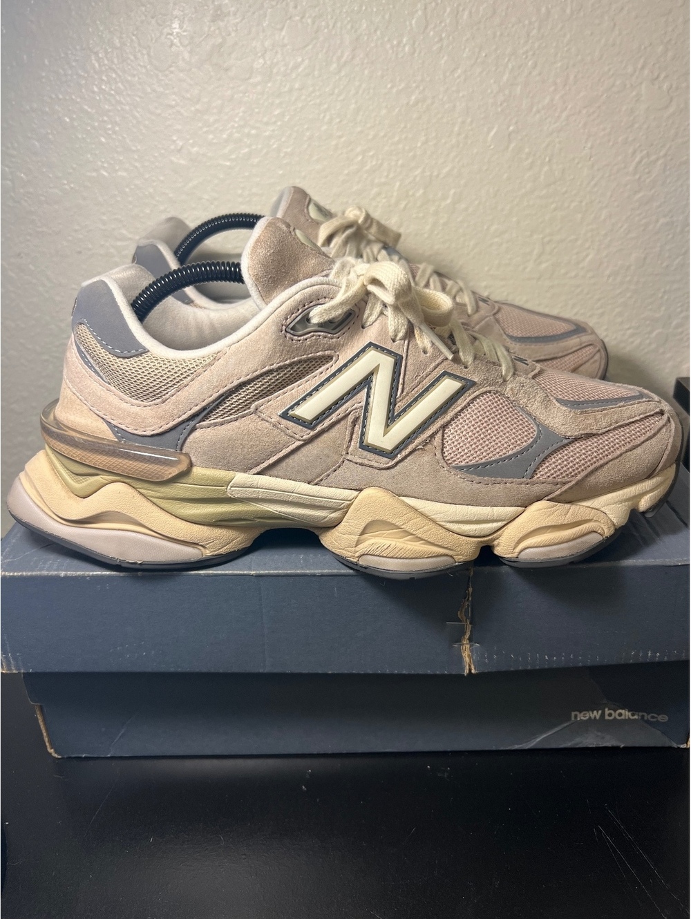 New Balance 9060 Tan Cream